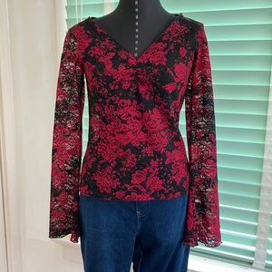 Floral Lace Blouse